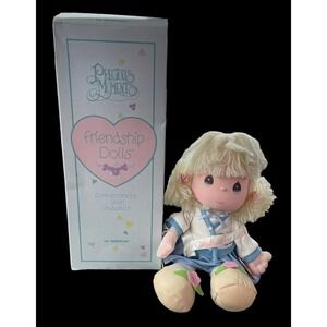 1 Applause Precious Moments Friendship Doll Graduation Edition + Doll Chair